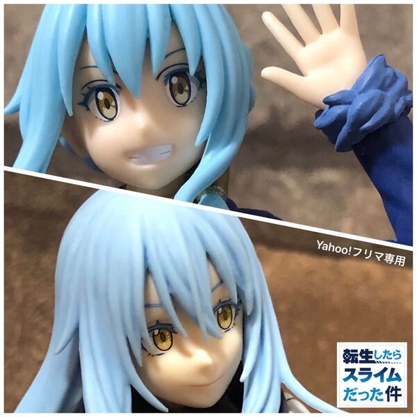 転生したらスライムだった件 転スラ リムル プライズフィギュア 2体セット+おまけの缶バッジ
