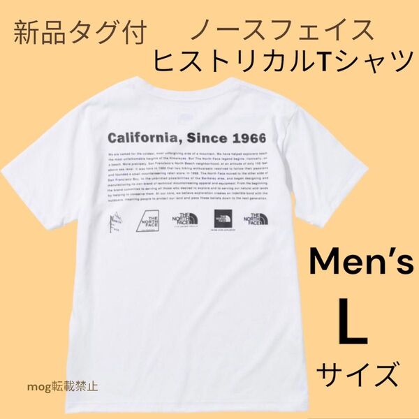 THE NORTH FACE 新品タグ付 ノースフェイス 【メンズLサイズ 】ヒストリカル Tシャツ 白