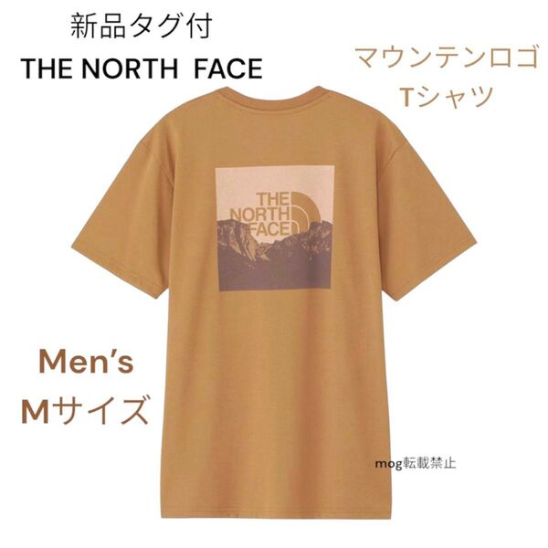 THE NORTH FACE 新品タグ付 ノースフェイス 半袖Tシャツ 【メンズMサイズ 】マウンテンロゴTシャツ
