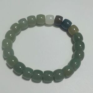 天然石、和田玉、ブレスレット 10mm 天然石 ブレスレット 翡翠