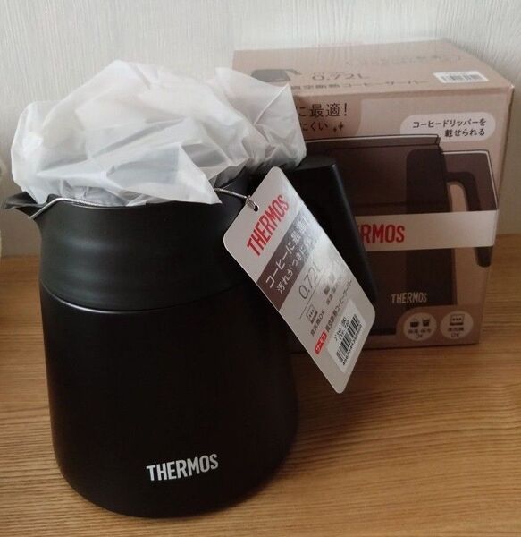 サーモス THERMOS コーヒーサーバー TTF-720 720ml ポット 真空断熱 内面セラミック加工 保温 保冷 魔法びん
