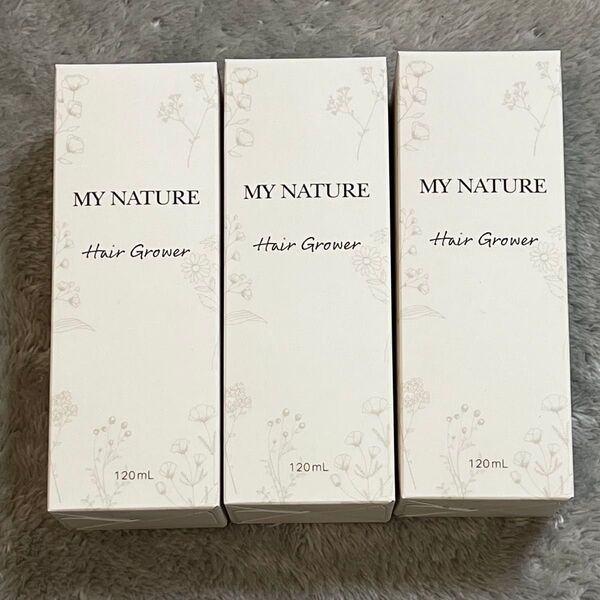 新品未開封 MY NATURE マイナチュレ 育毛剤 3本 リニューアル前