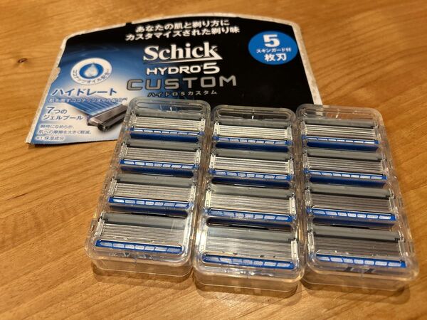 シック ハイドロ5 カスタム 5枚刃替刃 12個 Schick HYDRO