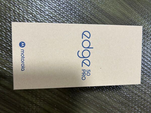 新品未開封・ motorola edge 50 pro 6.7インチ メモリー12GB ストレージ256GB ブラックビューティ