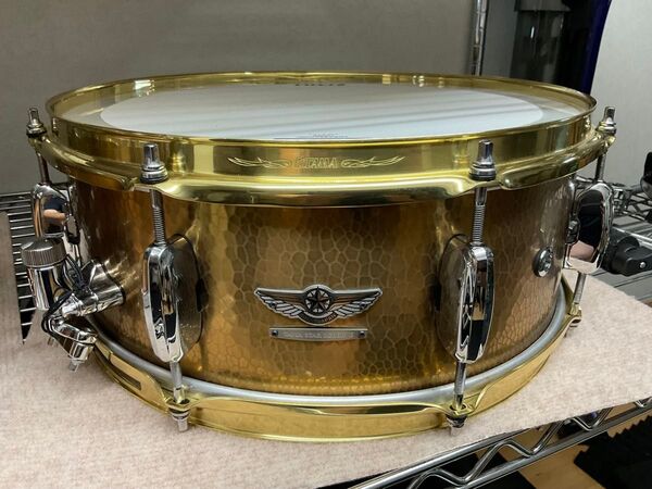 TBRS1455H STAR Reserve Snare Drum 14”x5.5” Hand Hammered Brass