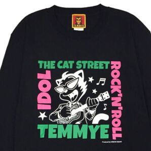TE R&R IDOL L/S TシャツBLACK ロンT
