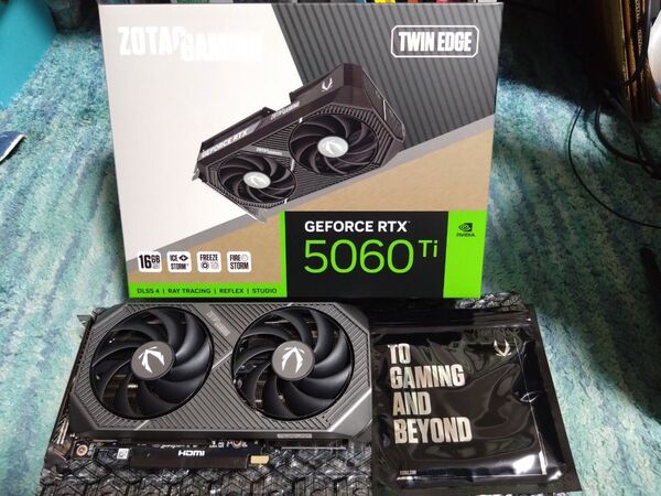 ZOTAC GAMING GeForce RTX 5060 Ti 16GB Twin Edge