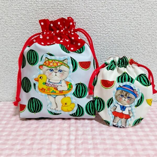 コヤンイサムチョン ハンドメイド ルミちゃん 巾着袋