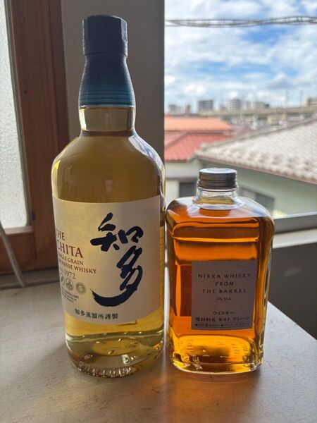 サントリー 知多700ml ニッカフロムザバレル500ml 2本セット