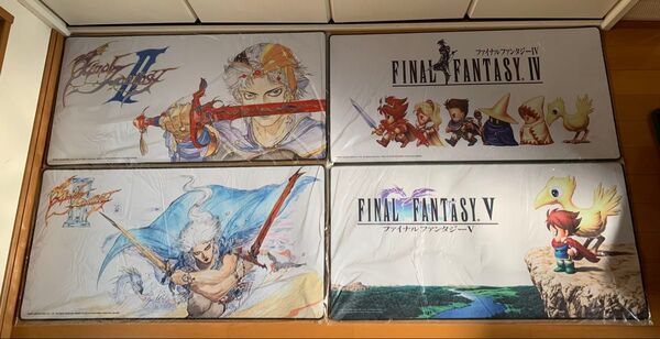 ファイナルファンタジー ゲーミングマウスパッド Ⅱ Ⅲ Ⅳ Ⅴ 4種 FINAL FANTASY