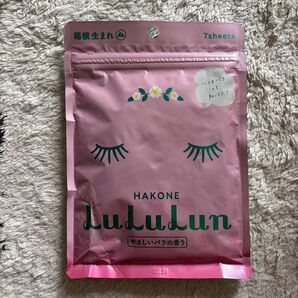 LuLuLun 箱根生まれ フェイスマスク 7枚入り