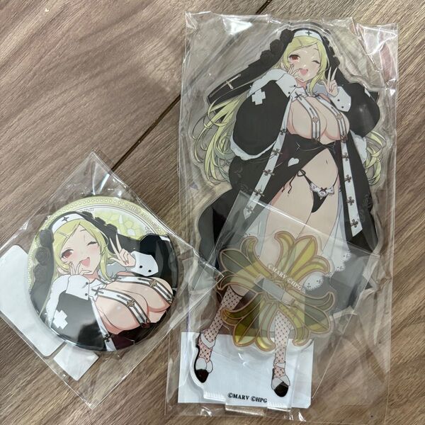 閃乱カグラ 爆乳ハイパーWEBくじ 7パイ目 C賞 アクリルスタンド 四季 缶バッジ