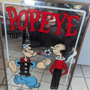 POPEYE プリントミラー 、レア物、アンティーク、