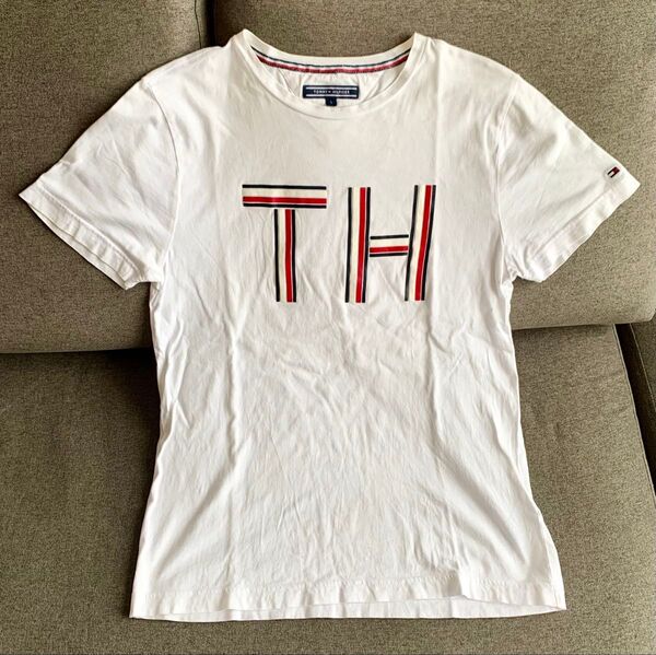 TOMMY HILFIGER トミーヒルフィガー Tシャツ ホワイト S