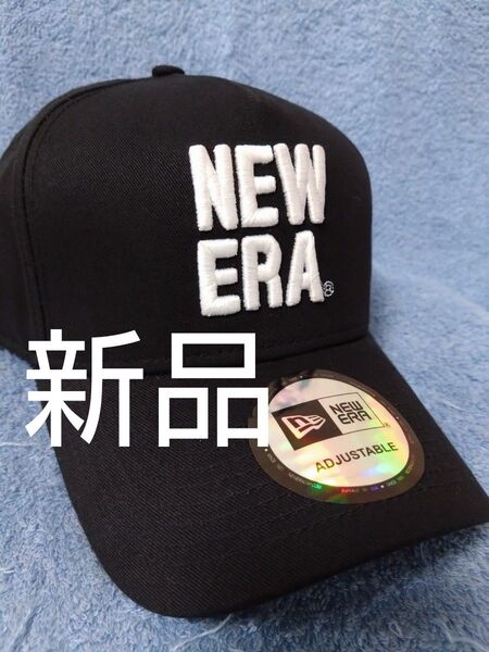 ★ニューエラ ブラック キャップ フリーサイズ ユニセックス 帽子 新品 未使用 海外限定正規品 NEW ERA 人気