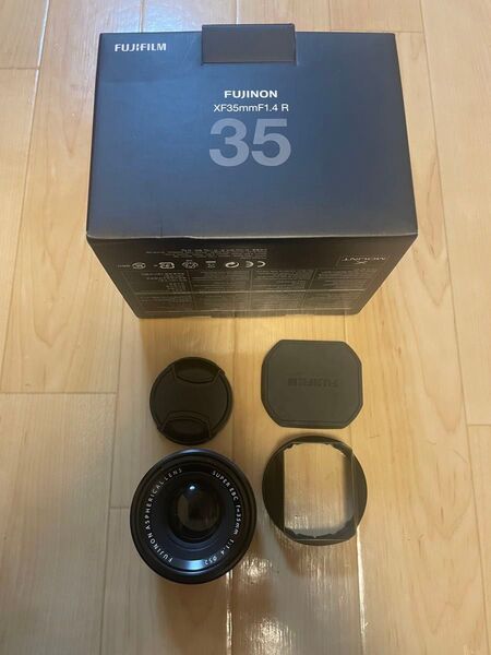 【美品】FujifilmのXF35mmF1.4 Rレンズ