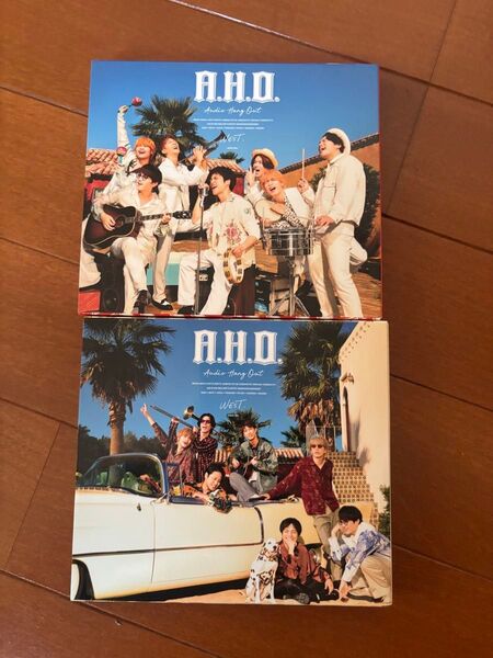 WEST. アルバム CD A.H.O. -Audio Hang Out-、初回盤A、B 2枚