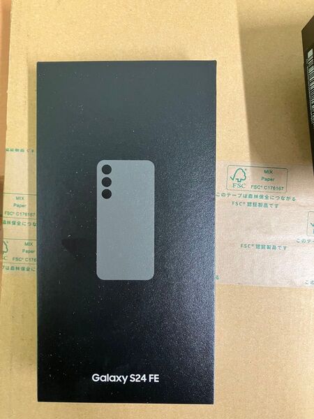Samsung Galaxy S24 FE グラファイト 国内版SIMフリー 新品未開封