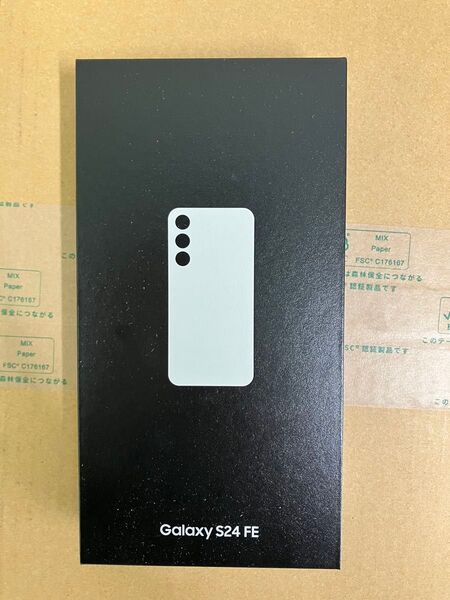 Samsung Galaxy S24 FE グレー 国内版SIMフリー 新品未開封