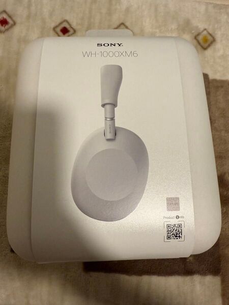 ソニー SONY WH-1000XM6(S)プラチナシルバー 1時間使用、3年保証ワイド