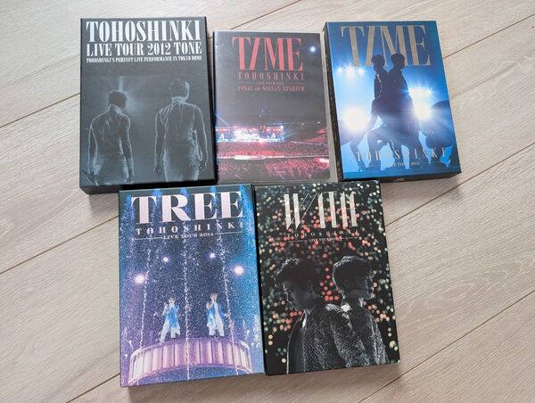 東方神起 ライブDVD&Blu-ray 4点セット