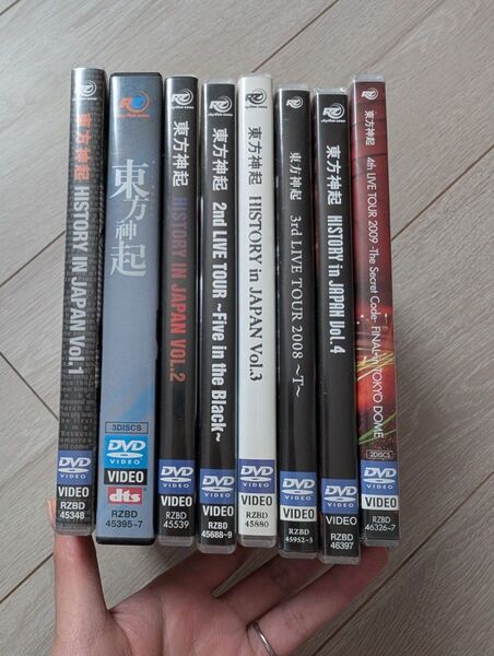 東方神起 ライブDVD 7枚 まとめ売り