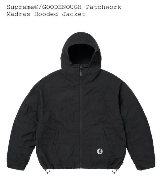 Supreme/GOODENOUGH Patchwork Madras Hooded Jacket XXL