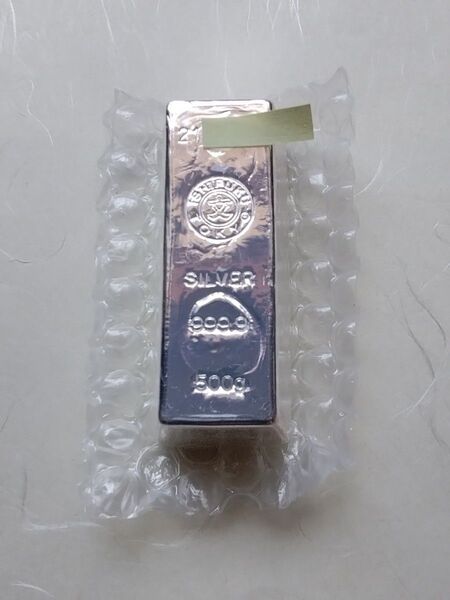 石福金属興業 シルバー 銀インゴット 500g 純銀 1