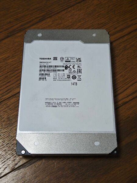 TOSHIBA 東芝 MN08ACA14T HDD 14TB #4