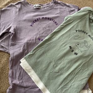 ポケットモンスター ロンTシャツ 2枚セット 130.110