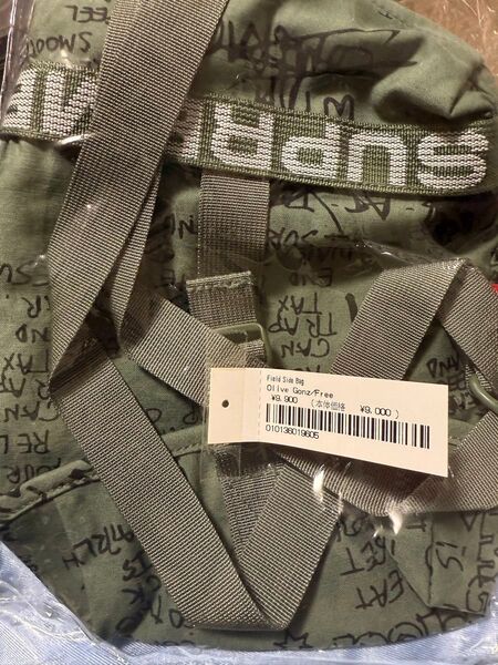 Supreme Field Side Bag "Olive Gonz" (23SS)