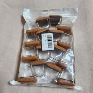 椅子脚カバー 椅子あしキャップ 脚カバー 騒音 きず防止 滑り止め 丸脚 角脚兼用 16個セット