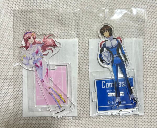 ガンダムSEED FREEDOM つながるアクリルスタンド ラクス・クライン キラ・ヤマト