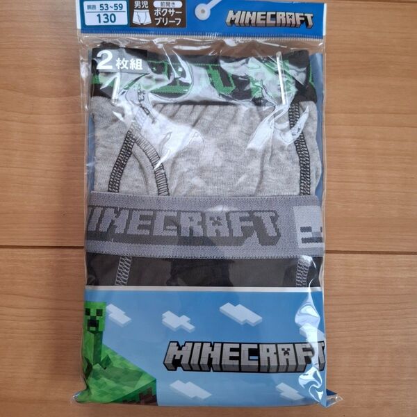 新品 未開封 マイクラ Minecraft 130cm ボクサーブリーフ 下着