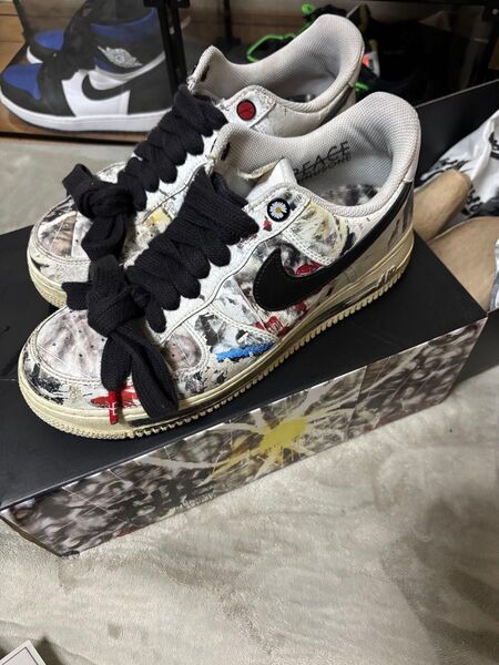 Nike Air Force 1 パラノイズ ホワイト/ブラック 27cm