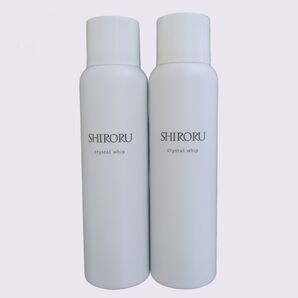 シロルクリスタルホイップ120g×2本