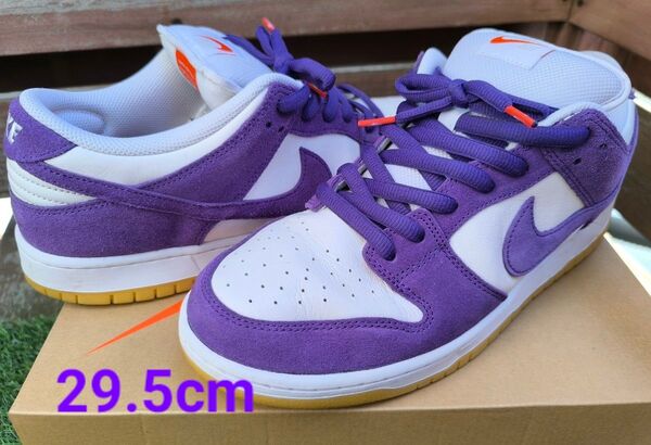 Nike SB Dunk Low Pro ISO オレンジレーベル "コートパープル ガム 29.5cm