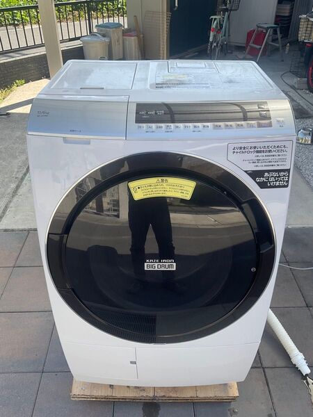 日立 ドラム式洗濯乾燥機【分解洗浄済み】BW-SX110EL ビックドラム 11kg