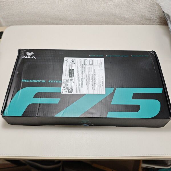 Aula F75 メカニカルキーボード シーブルー