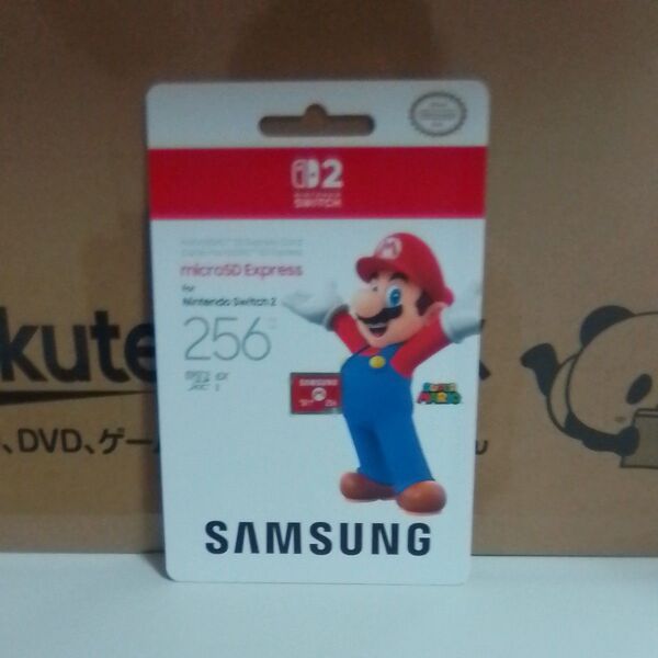 任天堂ライセンス商品 新品未開封 Samsung microSDXC 256GB Switch 2 対応