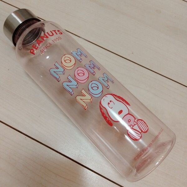 新品 PEANUTS スヌーピー 水筒 タイムマーカー付きボトル 500ml