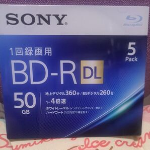 録画用BD-R DL 4倍速 5枚 5BNR2VJPS4