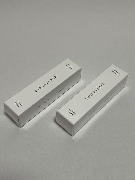 2本セット レイヤードフレグランス ボディスプレー フレッシュペア 10ml