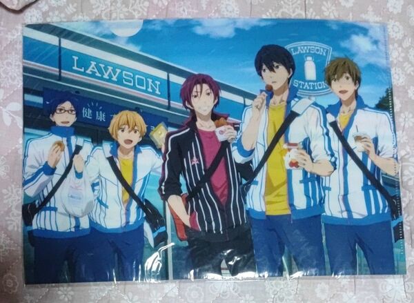 free! クリアファイル ローソン限定