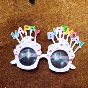 バースデーメガネ ハッピーバースデー 誕生日 パーティーグッズ