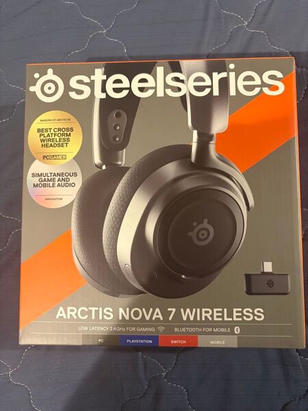 ゲーミングヘッドセット SteelSeries Arctis Nova 7 Wireless