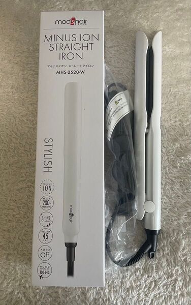新品 未使用 モッズヘア ストレートアイロン ヘアアイロン マイナスイオン
