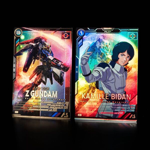 Zガンダム P カミーユ・ビダン 2枚セット 機動戦士ガンダム アーセナルベース