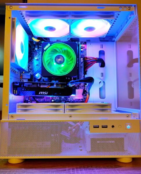 ゲーミングPC/R5 3600/GTX1660S/16G/SSD512G+HDD2T/Office搭載/送料無料/モンハン快適