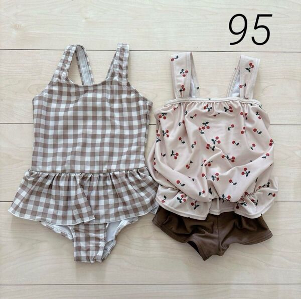 女の子 ワンピース 水着 95 まとめ売り 保育園 水遊び